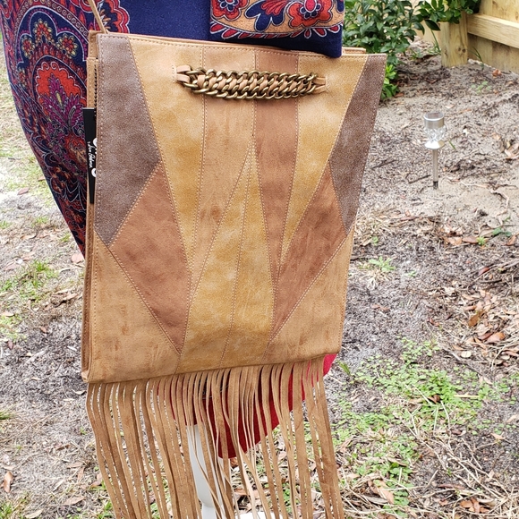 CIRCUS BY SAM EDELMAN BOHO JETHRO CROSSBODY - Picture 3 of 12